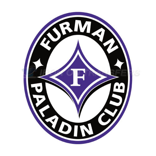 Furman Paladins Iron-on Stickers (Heat Transfers)NO.4432